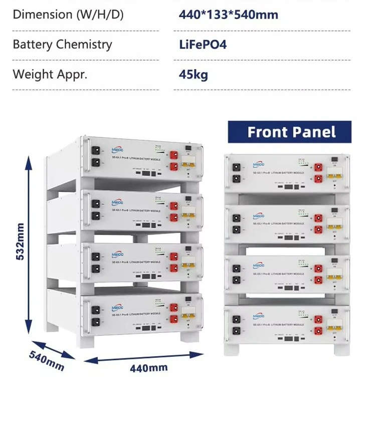 48V LiFePO4 Server Rack Battery