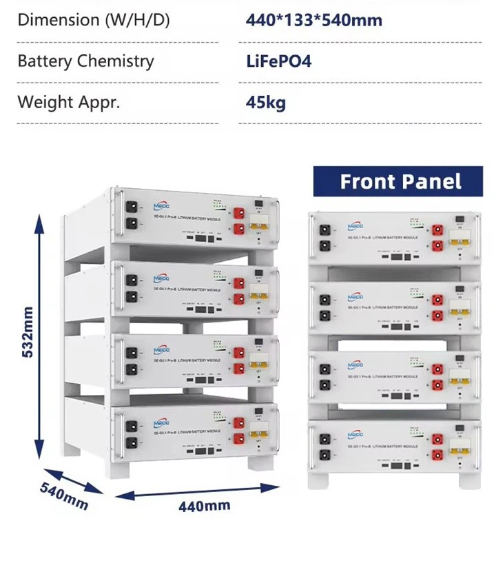 Server Rack Lithium Iron Phosphate Battery