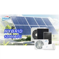 Tùy chọn điều hòa không khí năng lượng mặt trời 12000btu mạnh mẽ cho hộ gia đình